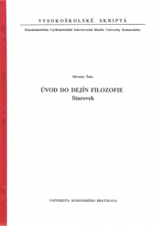 Úvod do dejín filzofie - starovek