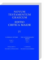 Novum Testamentum Graecum Editio Critica Maior, Band IV/3
