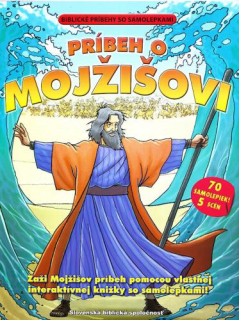Príbeh o Mojžišovi - biblický príbeh so samolepkami