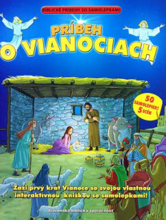 Príbeh o Vianociach - biblický príbeh so samolepkami