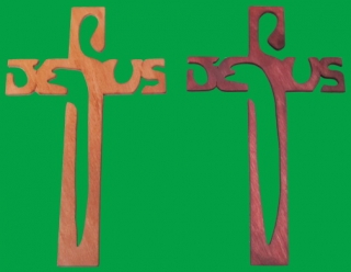 Kríž JESUS - veľký (CC-0923)
