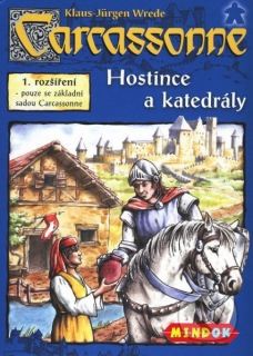 CARCASSONNE – 1. ROZŠÍRENIE – HOSTINCE A KATEDRÁLY