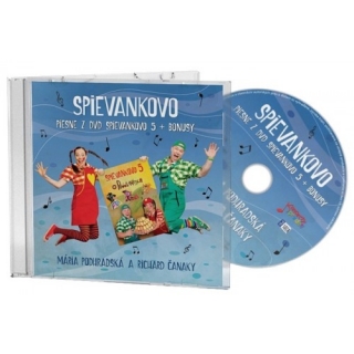 CD - Piesne z DVD Spievankovo 5 + Bonusy
