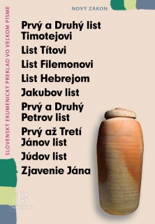Prvý list Timotejovi až Zjavenie Jána vo veľkom písme