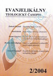 Evanjelikálny teologicý časopis 2/2004