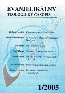 Evanjelikálny teologicý časopis 1/2005